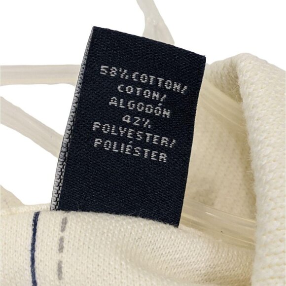 Arrow Mens White Checkered Polo Shirt XXLT Cotton/Polyester Blend Classic Fit - Picture 6 of 16